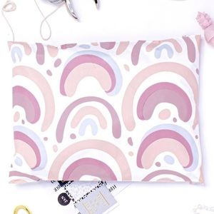 2 SETS LEFT🌈20 Designer boho rainbow Poly Mailers 10 x 13 inch